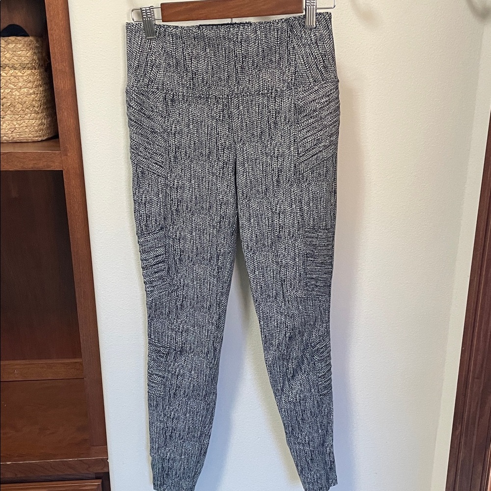 Athleta Delancey Textured Moto Legging